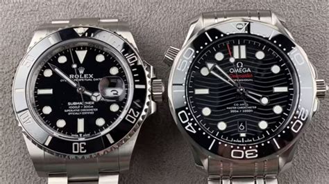 omega speedmaster pro vs rolex submariner|rolex vs omega seamaster 300m.